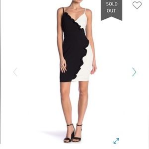 New Bebe Black and White Dress